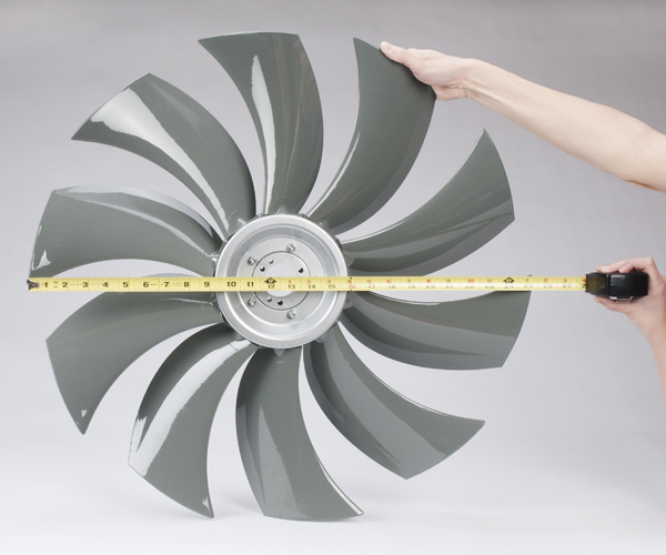 Diameter Of An Axial Flow Fan, How To Measure Ceiling Fan Sizes